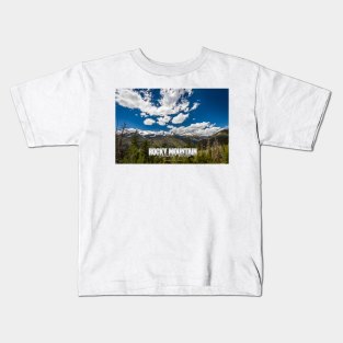 Rocky Mountain National Park Kids T-Shirt